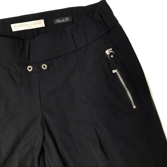 Raffaello Rossi Candy High End Black Jogger Pant - Picture 6 of 8